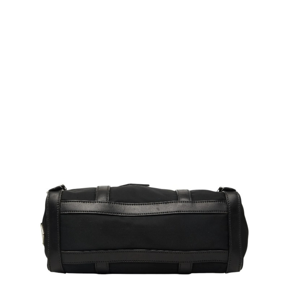 PRADA Black Leather Shoulder Bag - Picture 3 of 11